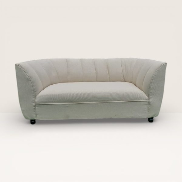 Ivory Tufted Sofa (Variant 11)