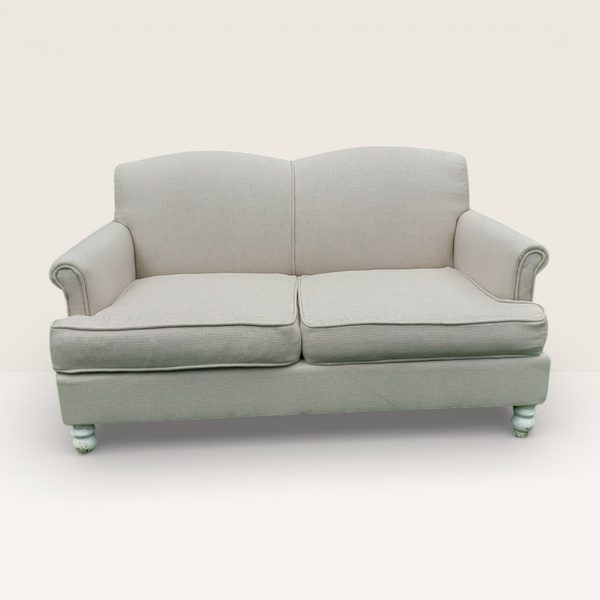 Ivory Tufted Sofa (Variant 13)