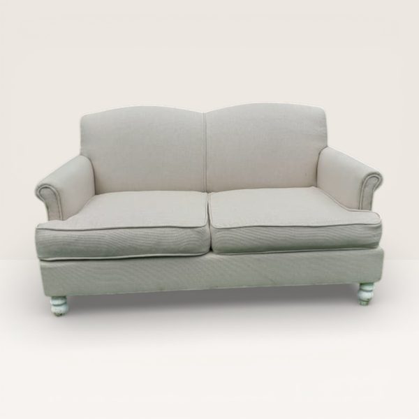 Ivory Tufted Sofa (Variant 14)
