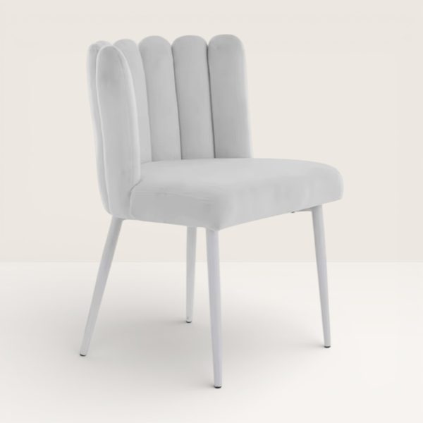 Scallop Velvet Chair (Variant 5)