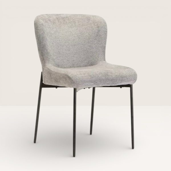 Scallop Velvet Chair (Variant 6)